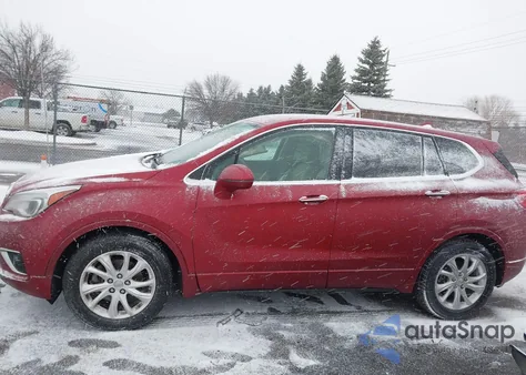 2019 Buick Envision Fwd Preferred z USA, uszkodzony, nr VIN LRBFXBSA3KD044768